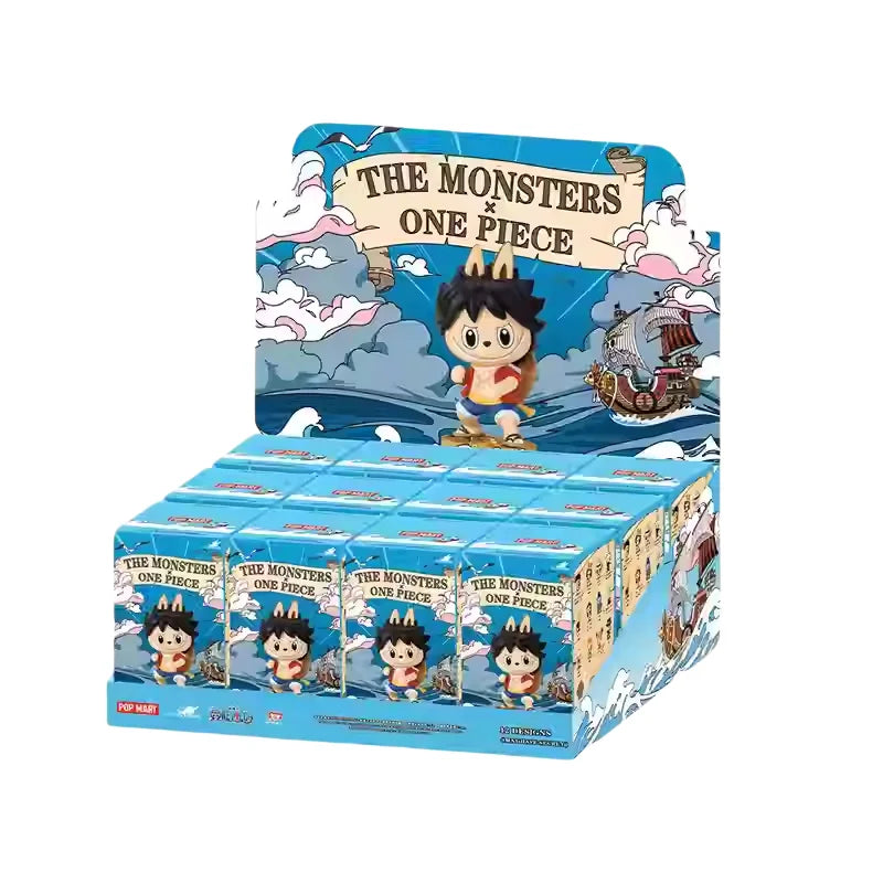 PopMart Labubu One Piece Anime Toy Set