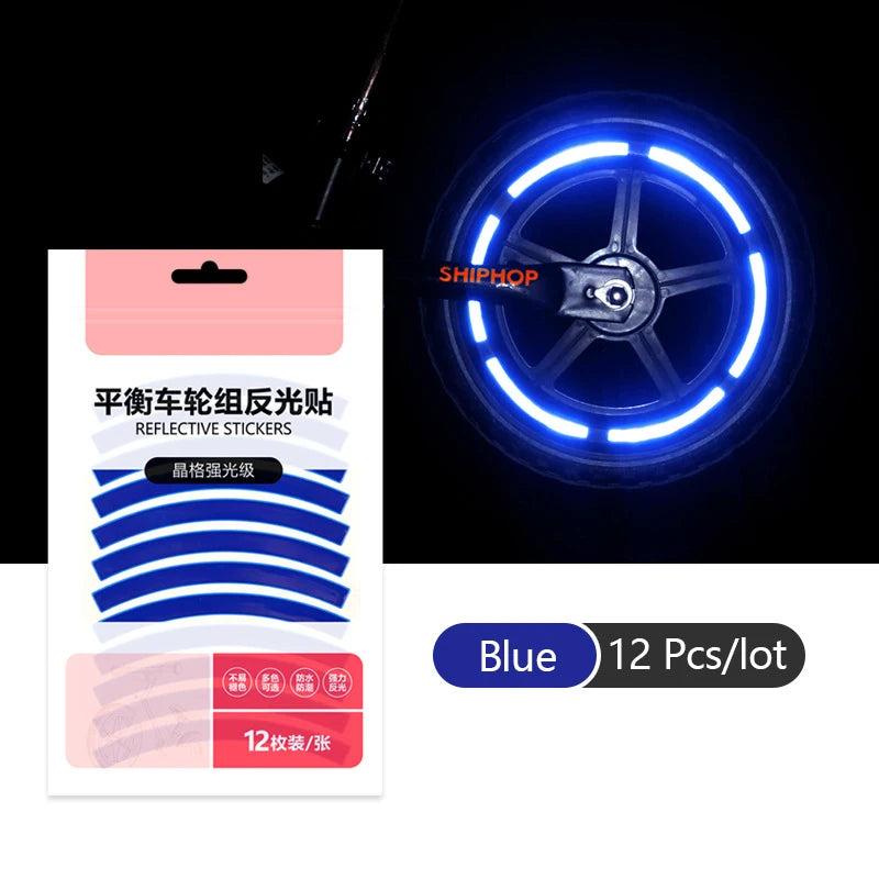 Reflective Tire Safety Stickers