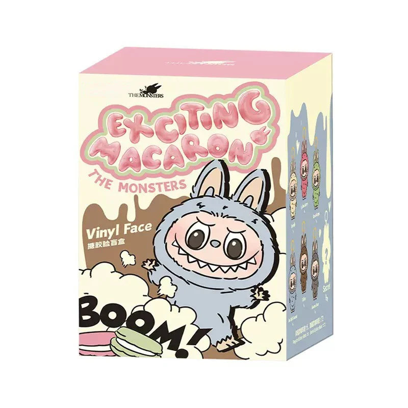 PopMart Labubu Has A Seat Macaron Vinyl Face Doll Pendant