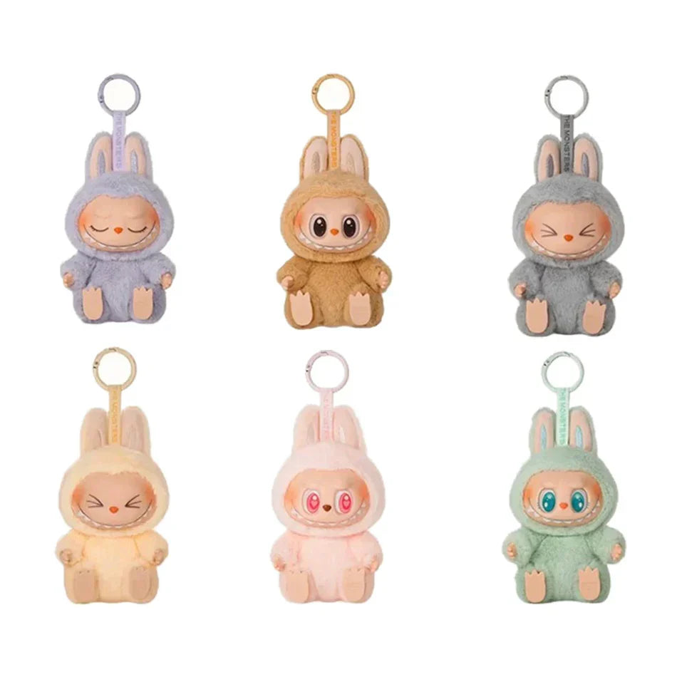 Popmart Labubu Party Rubber Plush Blind Box Macaron 2nd Gen