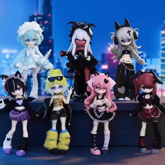 POP MART Labubu Doll Ten Thousand Escapes Blind Box – Movable BJD Figures