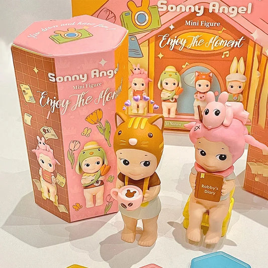 POP MART Labubu Doll Sonny Angel Moment Box