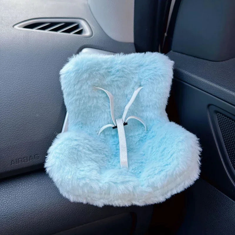 PopMart Labubu Plush Vinyl Doll Car Seat