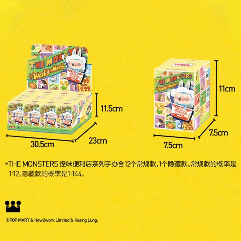 Labubu Wacky Mart Mystery Box Figure