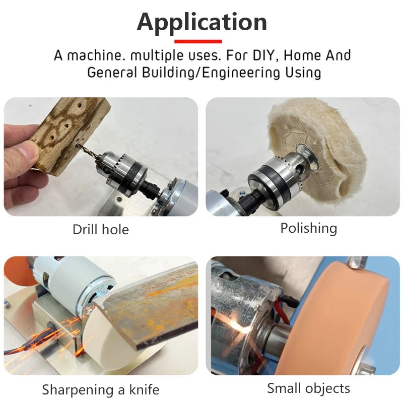 100W Double Table Grinder Machine