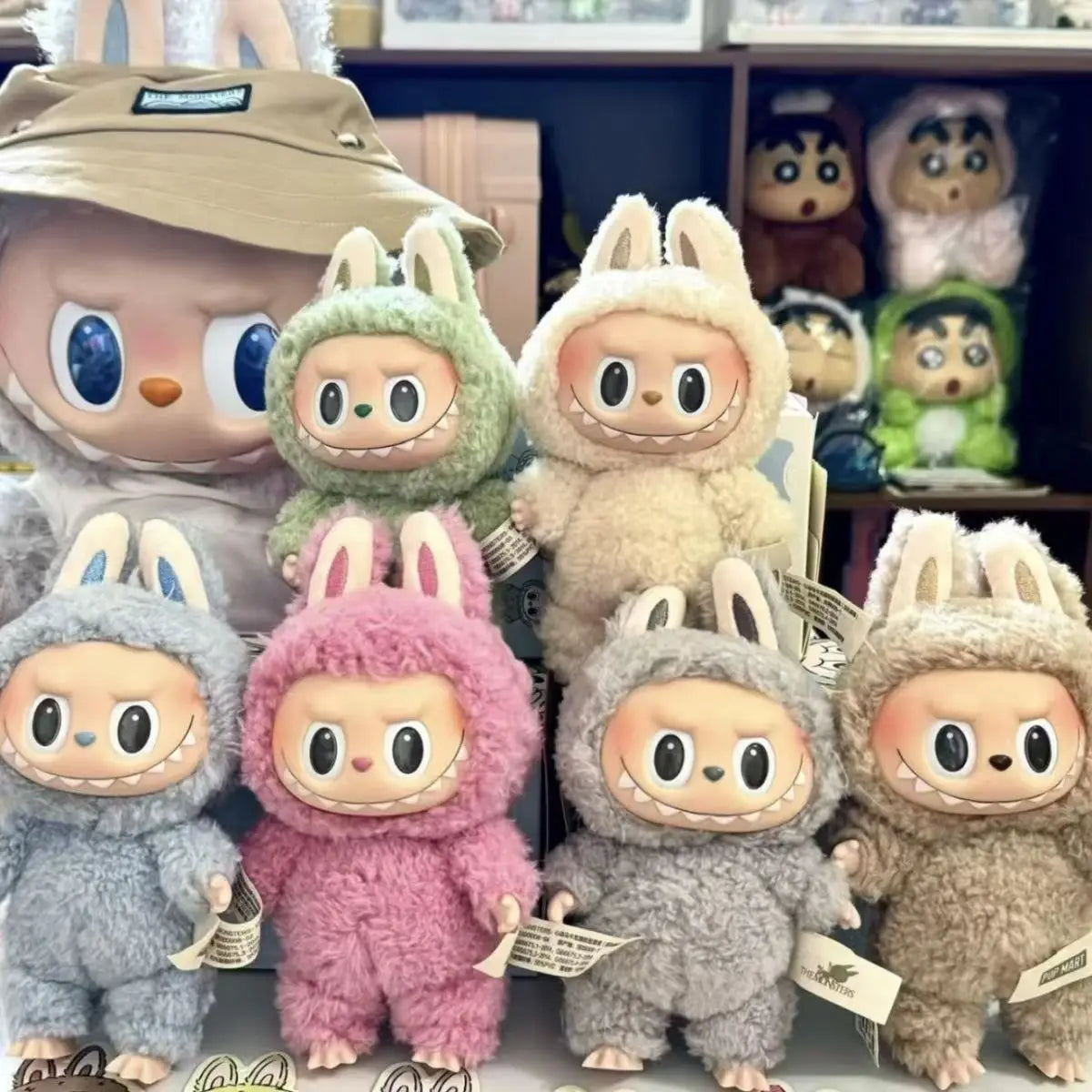 Labubu Transparent Protective Doll Cover