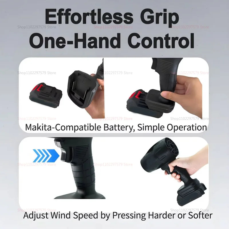 Electric Handheld Turbo Leaf Blower