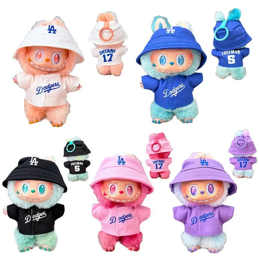PopMart Labubu Generations LA Baseball Outfit