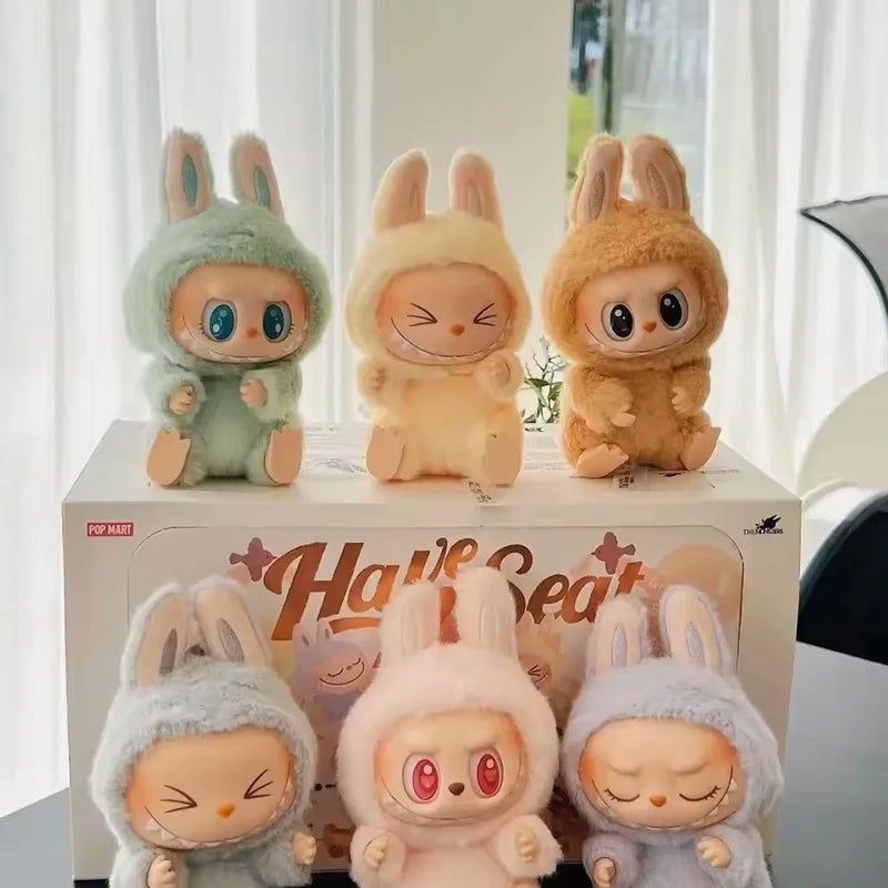PopMart Labubu Cardiac Macaron Mini Doll Gift