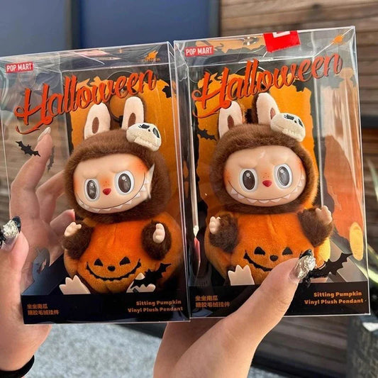 PopMart Labubu Pumpkin Monster Halloween Doll