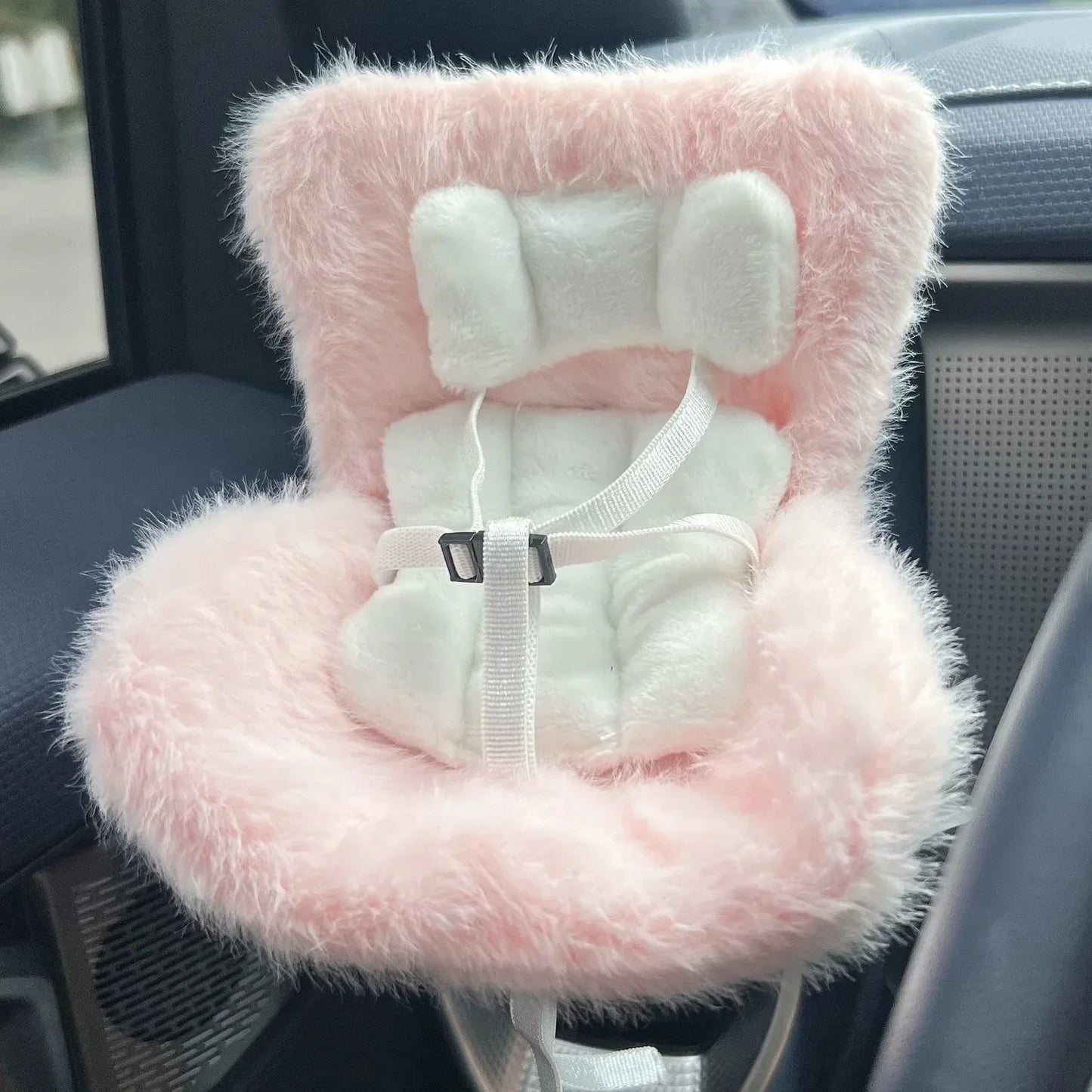 Popmart Labubu Carseat Safety Doll Interior Decoration