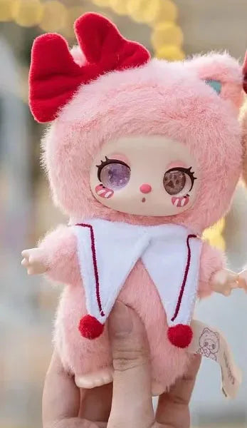 POP MART Labubu Doll Liila V3 Lucky Cat Box