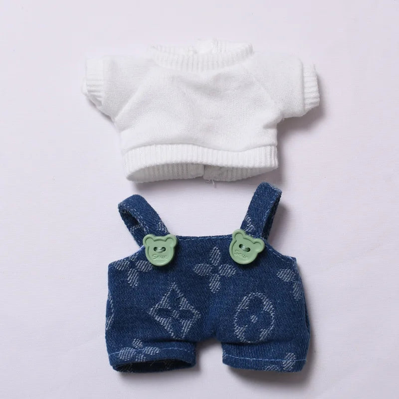 PopMart Labubu 17cm Clover Outfit Set