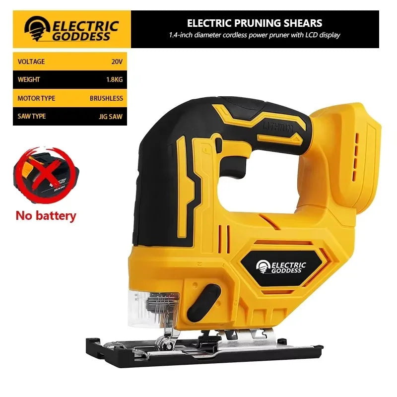 Electric Goddess Cordless Curve Saw