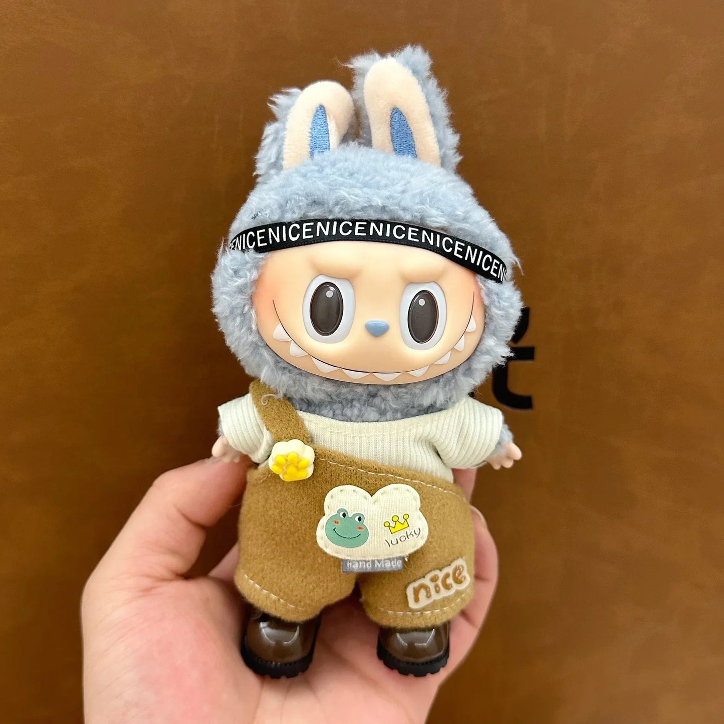 POP MART Labubu Doll 17cm Skirt Outfit Set