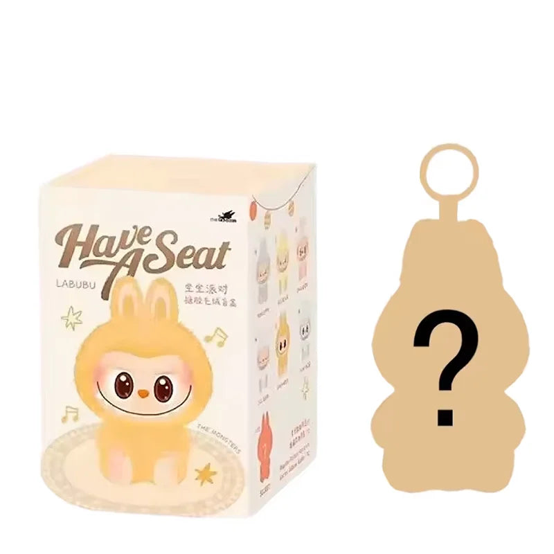 POP MART Labubu Doll Seat & Macaron Pendant Box