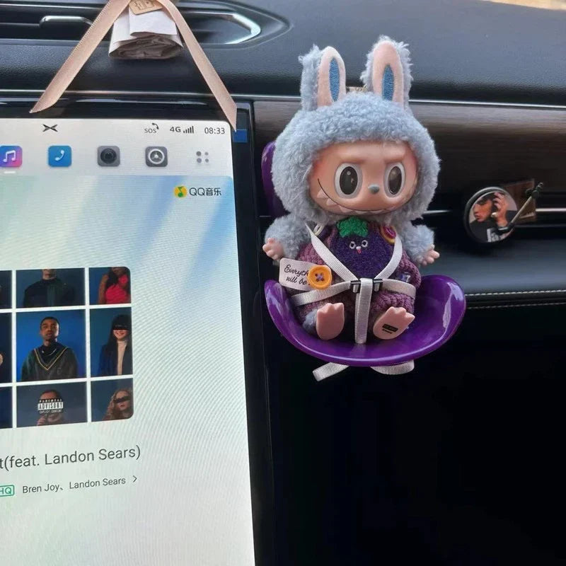 PopMart Labubu Car Doll Safety Seat