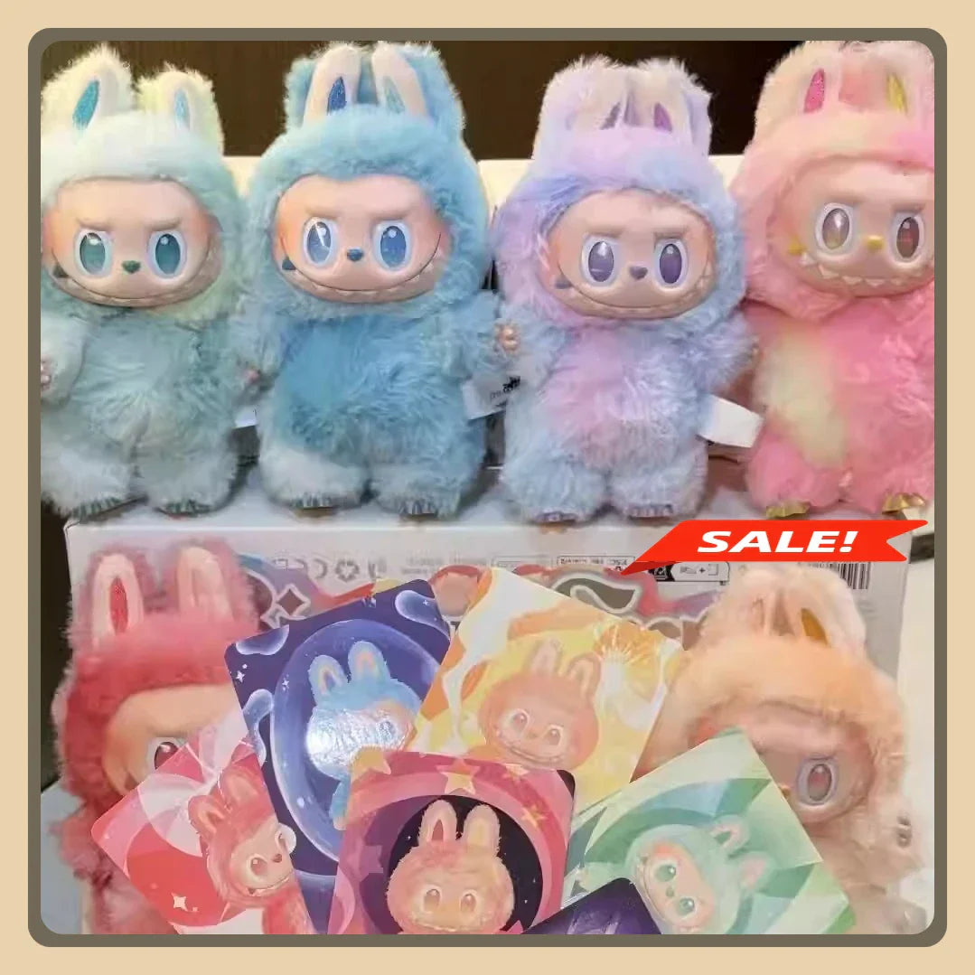 Popmart Labubu Heartbeat Macaron Big Energy V1-V3 Keychain