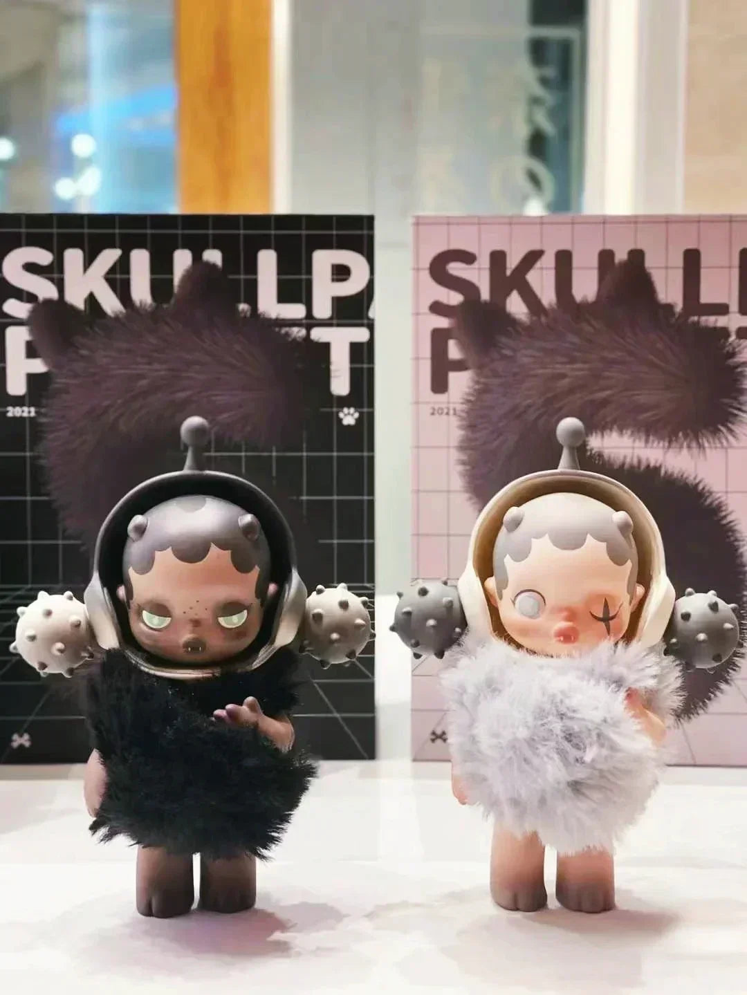 POP MART Labubu SKULLPANDA Doggie Figure