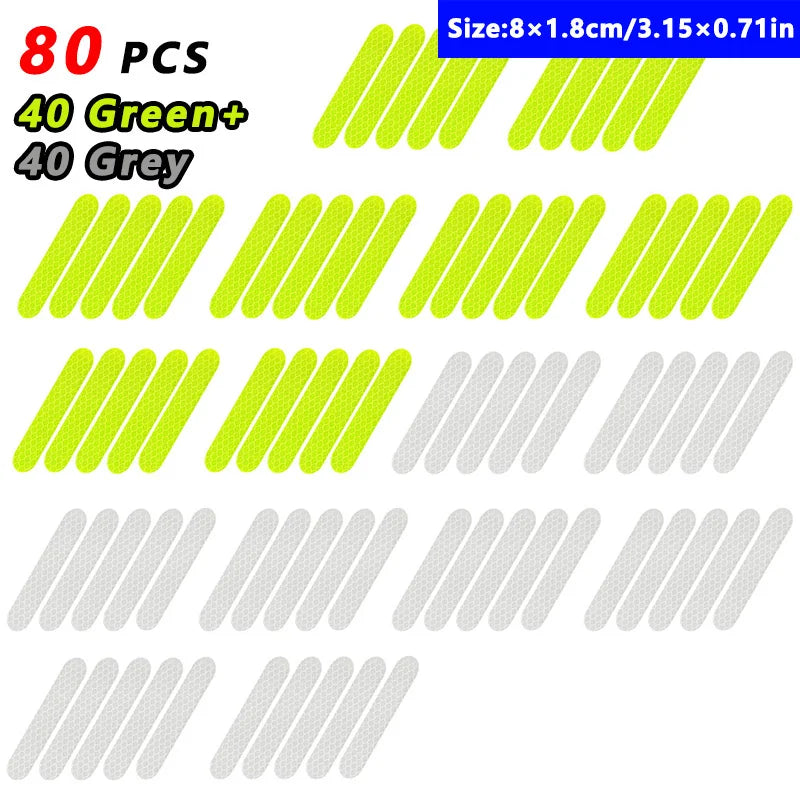 Car Wheel Hub Reflective Stripes