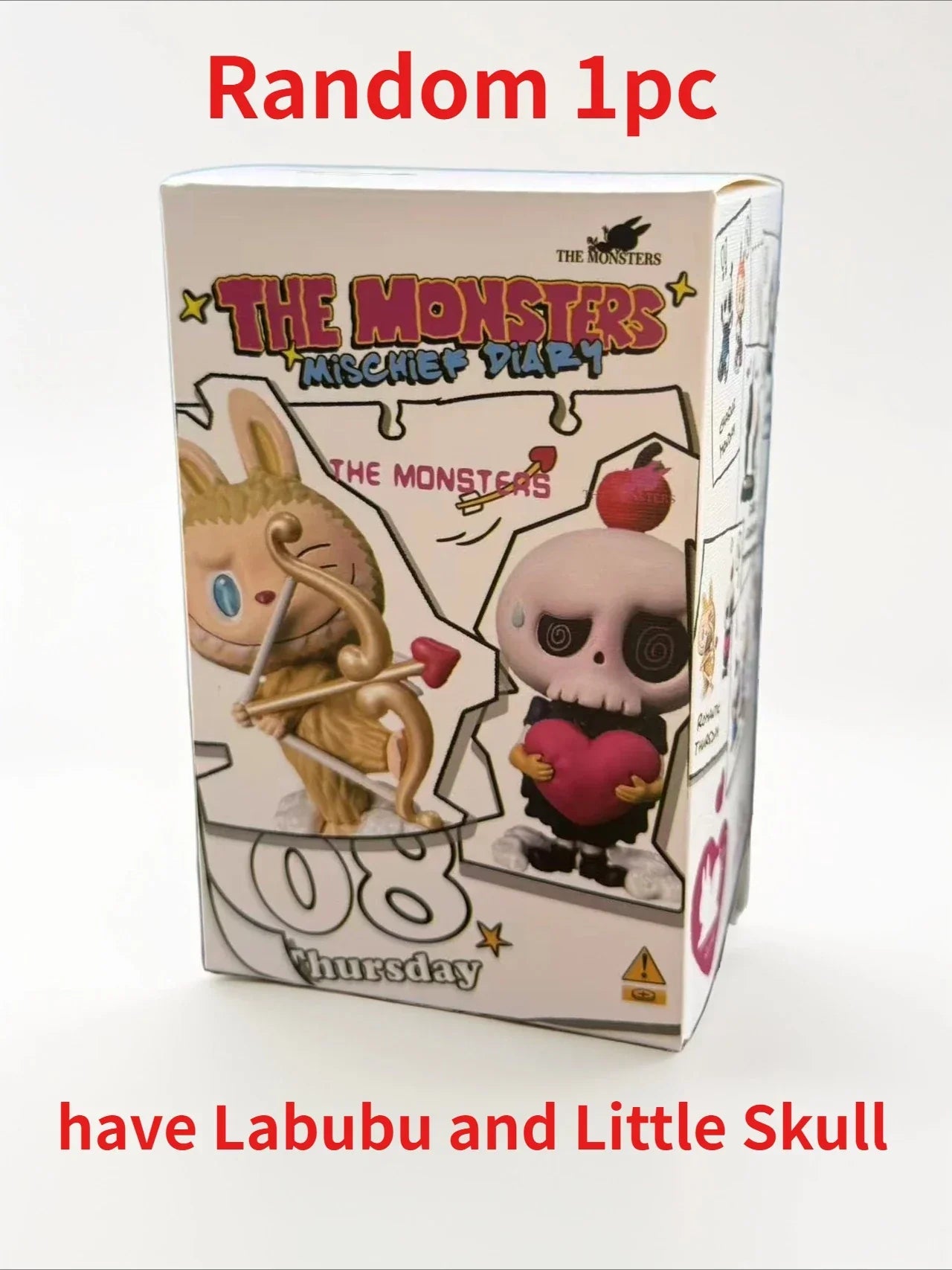 PopMart Labubu Skull Anime Figure Mini Blind Box Dolls