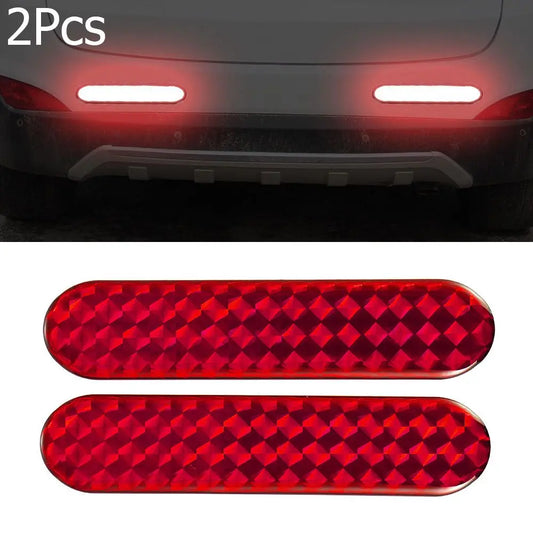 2pcs Car Reflective Door Strips