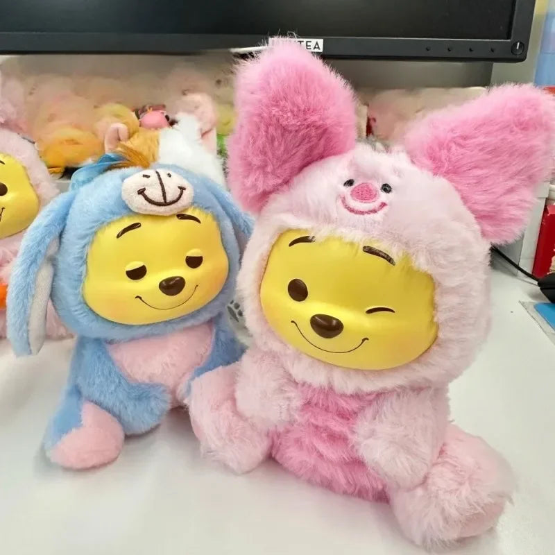 POP MART Labubu Doll Winnie Pooh Blind Box