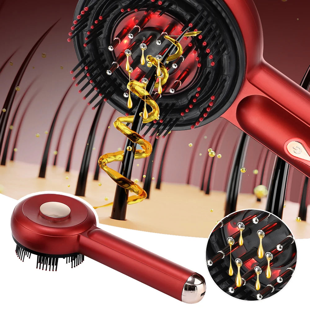 Electric Microcurrent Red Light Comb
