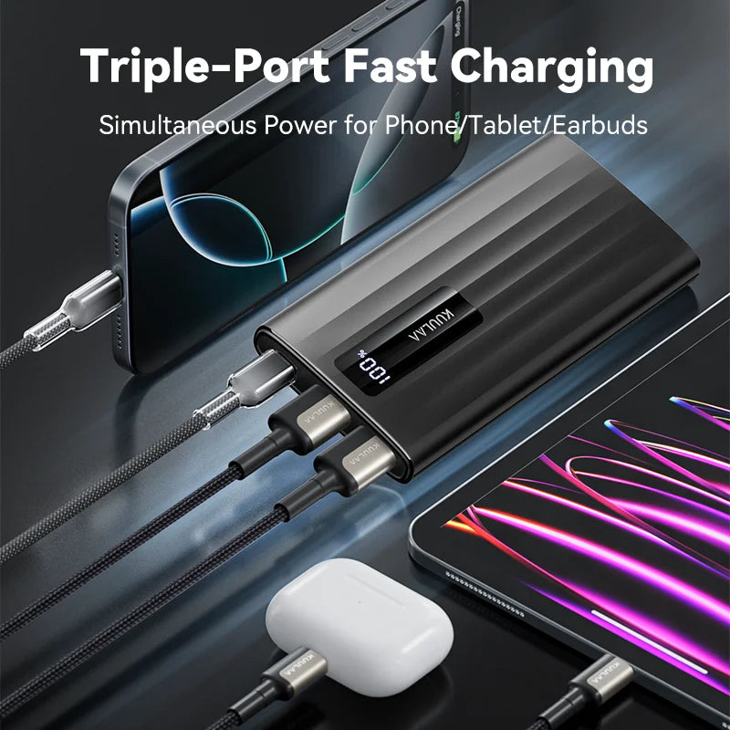 KUULAA 10000mAh Fast Charging Powerbank