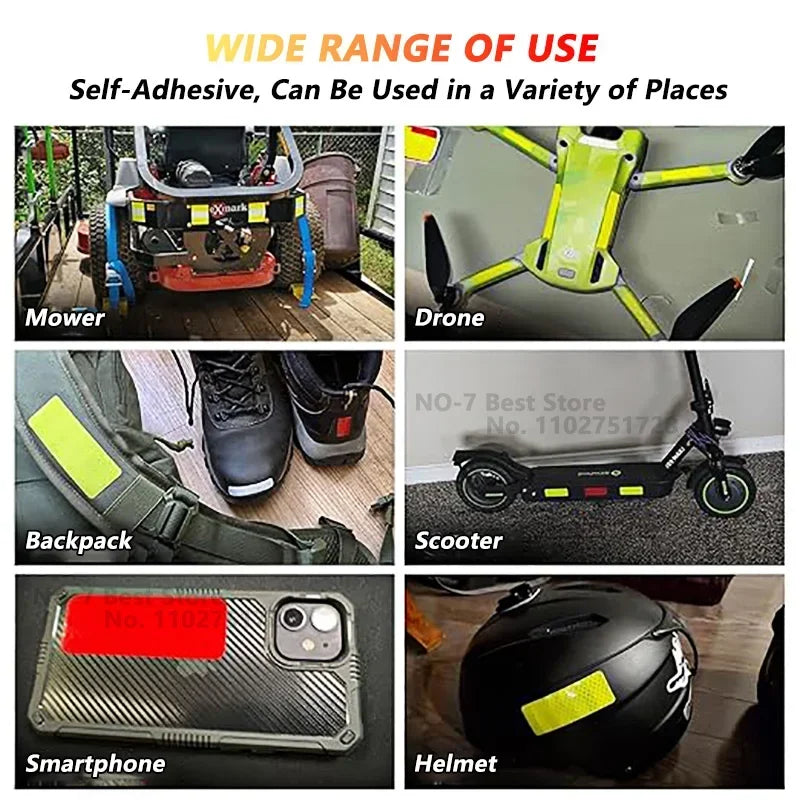 Car Wheel Hub Reflective Stripes