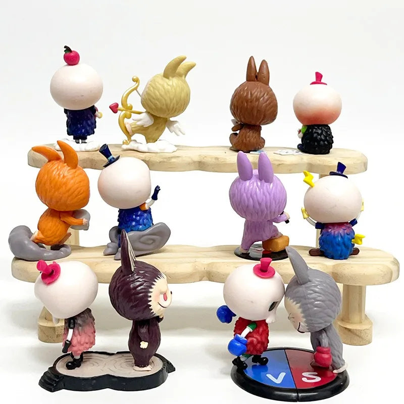 PopMart Labubu Skull Anime Figure Mini Blind Box Dolls