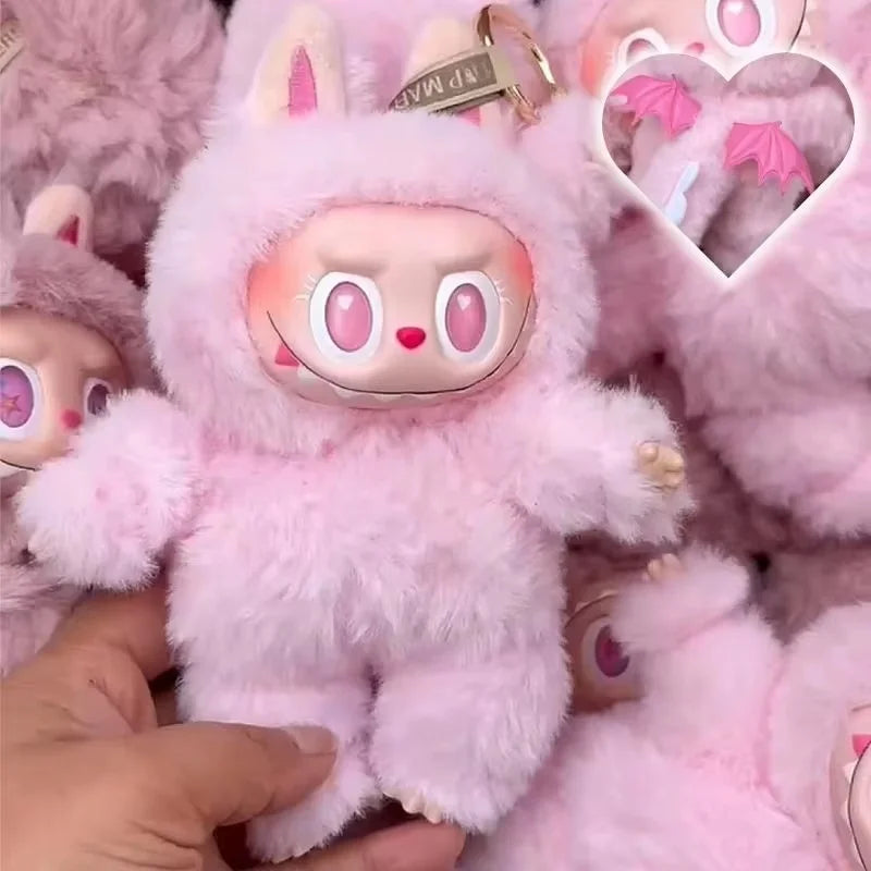 2025 Pink Angel Labubu Replica Doll