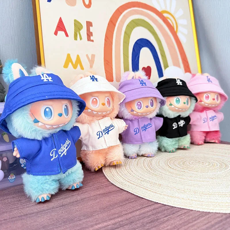 PopMart Labubu Generations LA Baseball Outfit