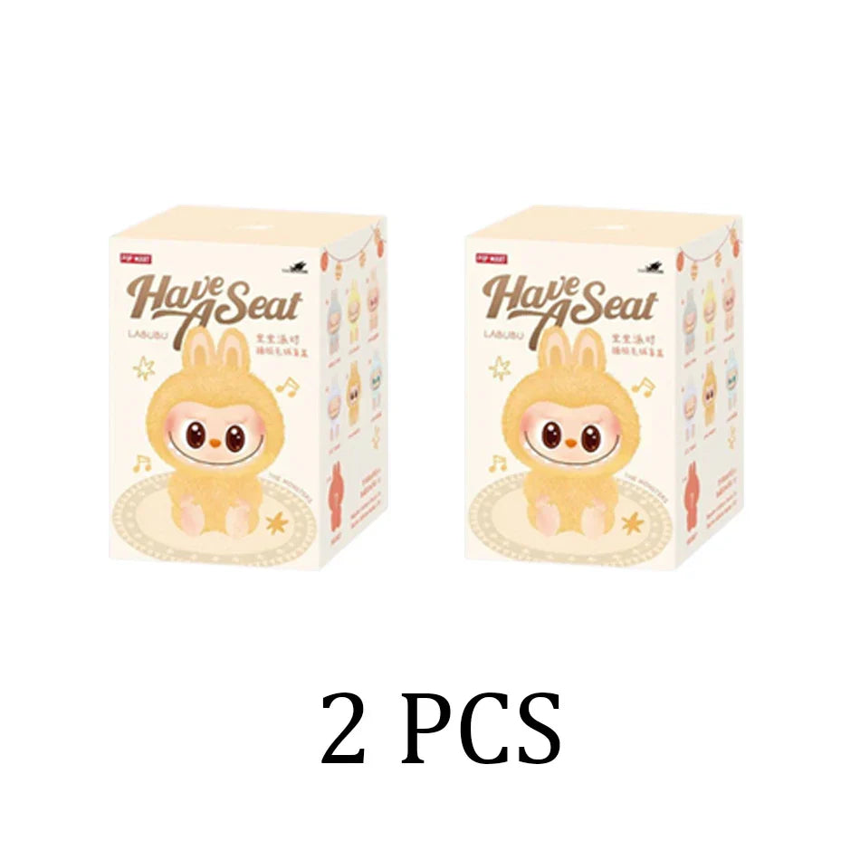Popmart Labubu Party Rubber Plush Blind Box Macaron 2nd Gen