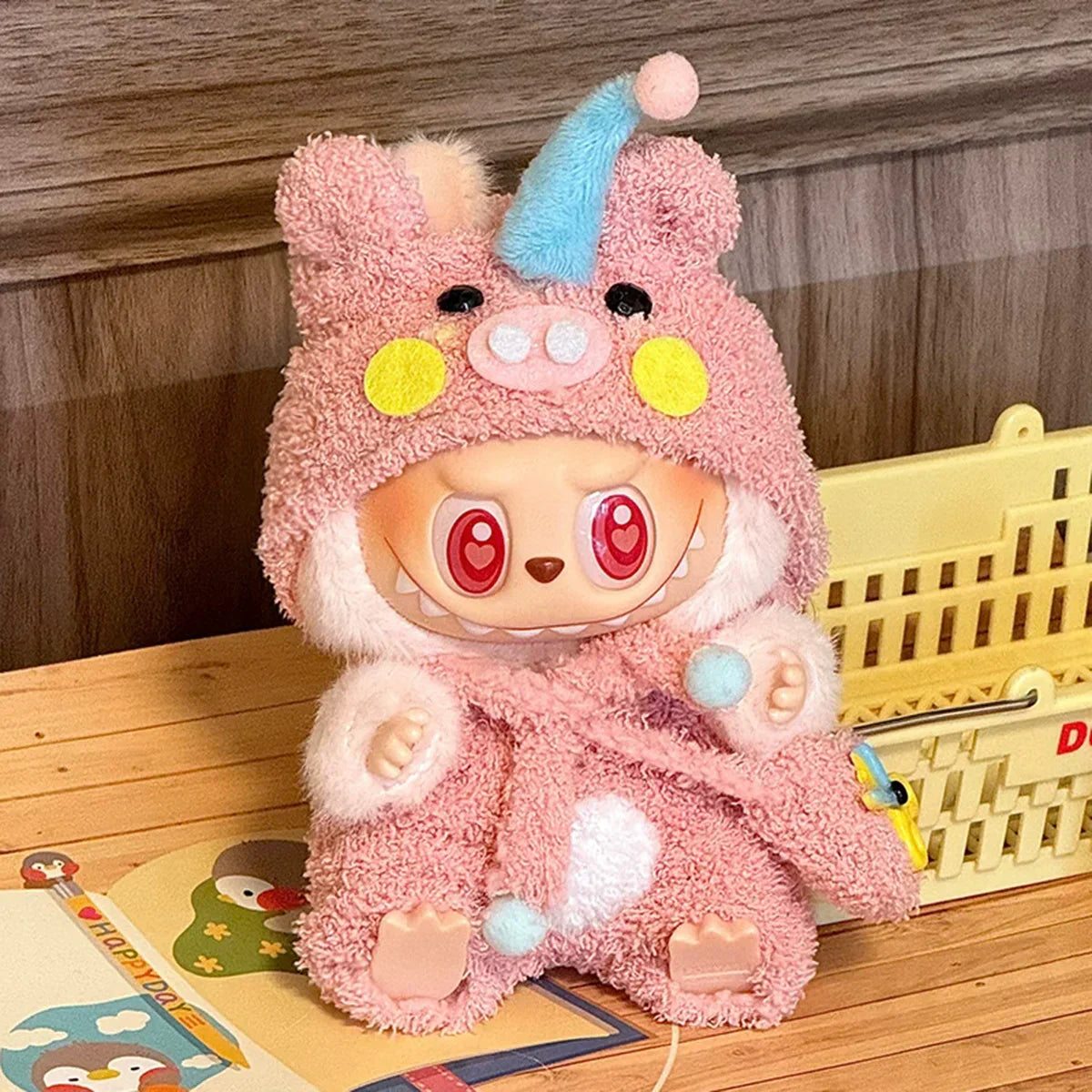 POPMART Labubu V1 V2 Devil Outfit Dress Set