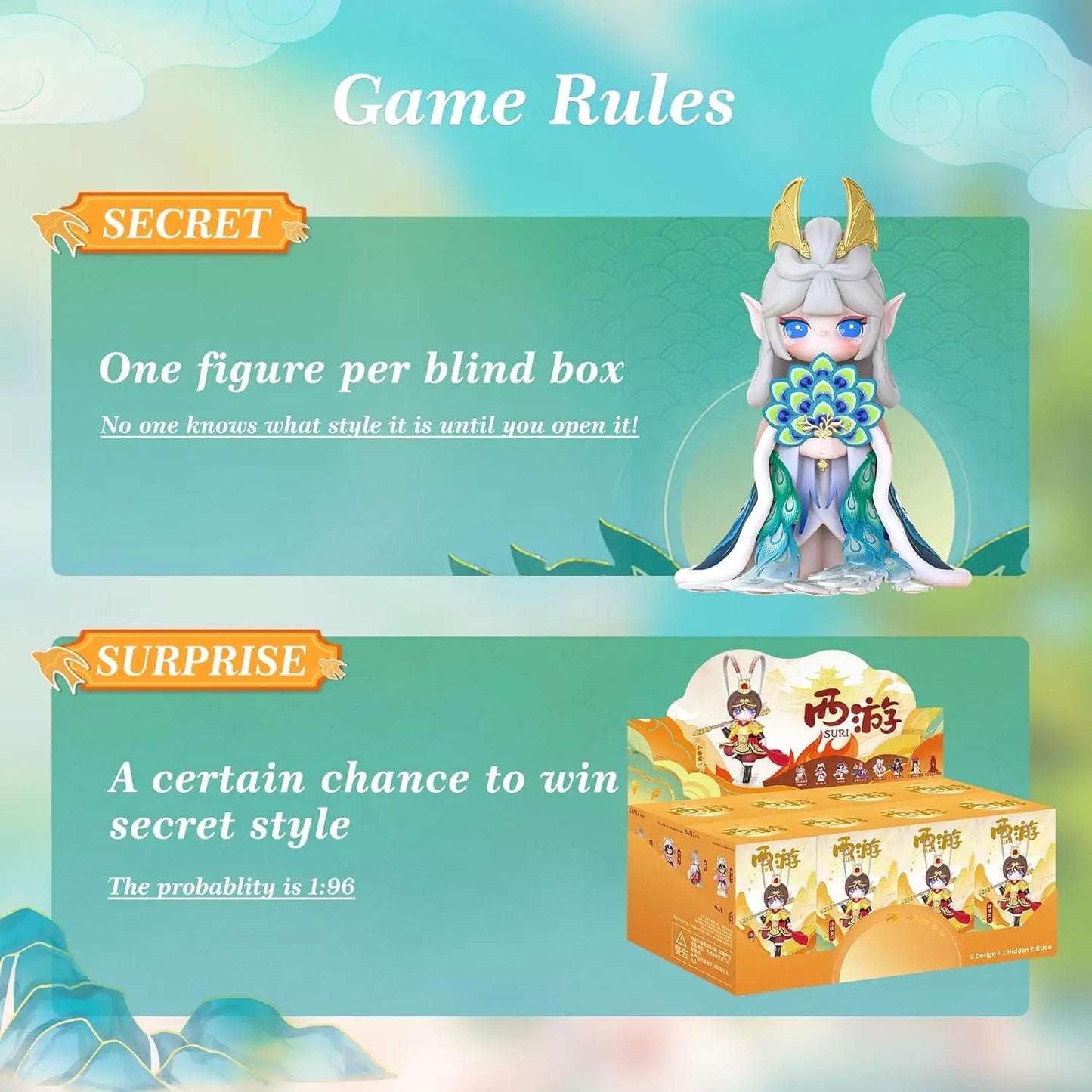 PopMart Labubu Journey to the West Mystery Box