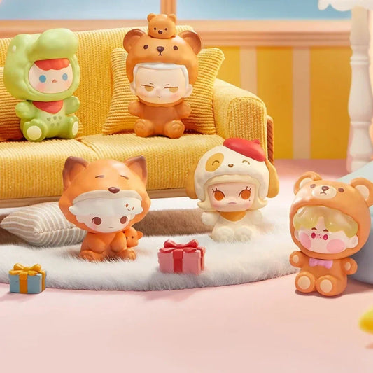PopMart Labubu Animal Pajamas Party Blind Box