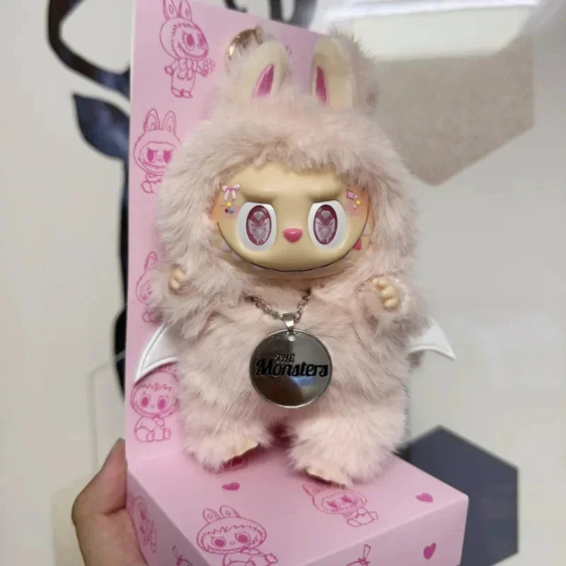 PopMart Labubu Zimomo Angel DIY Figure