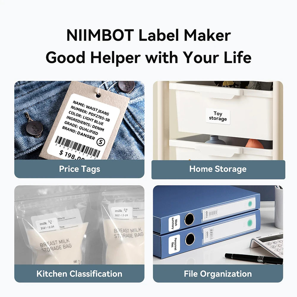 Niimbot B1 Portable Label Printer