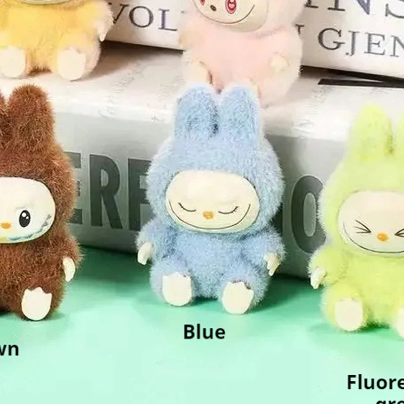 PopMart Labubu 4.3cm Cute PVC Keychain Doll
