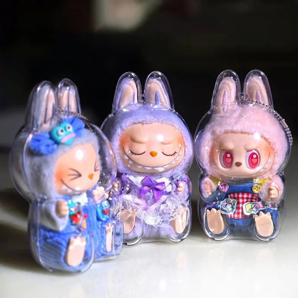 PopMart Labubu Transparent Protective Display Cover