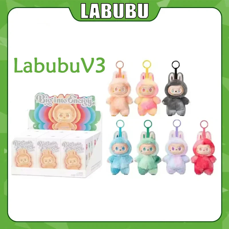 Popmart Labubu Monsters Vinyl Pendant Blind Box Keychain