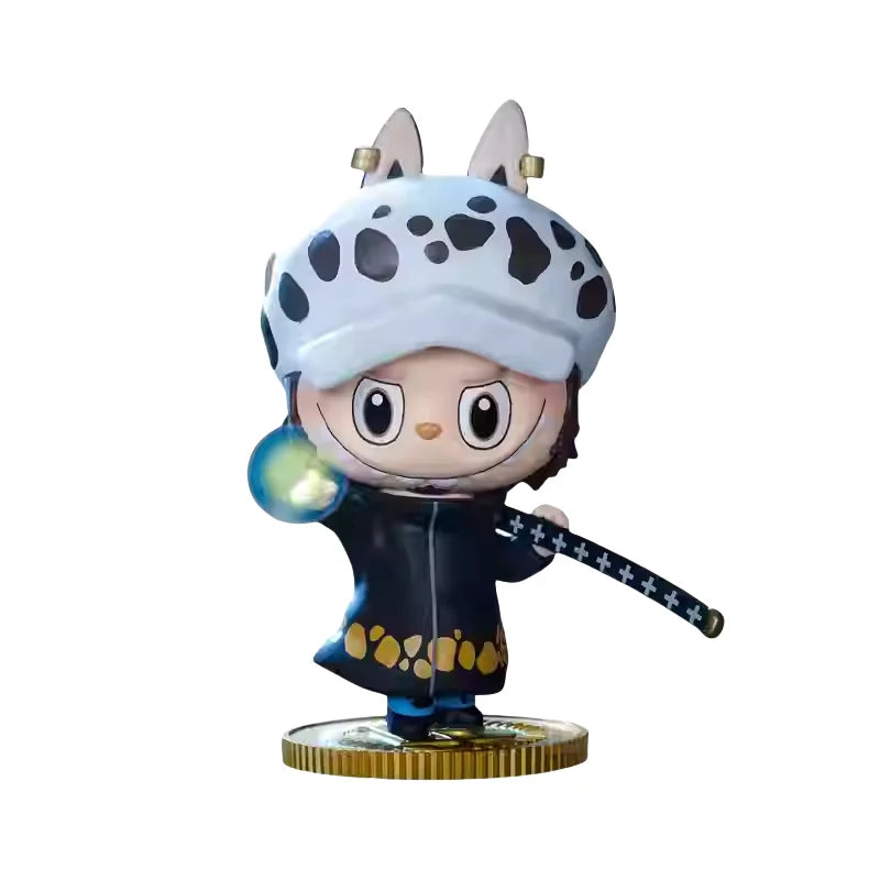 PopMart Labubu One Piece Anime Toy Set