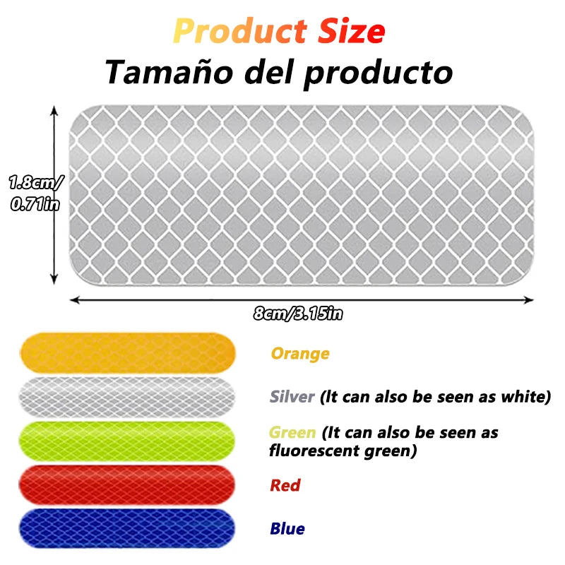 Car Wheel Hub Reflective Stripes