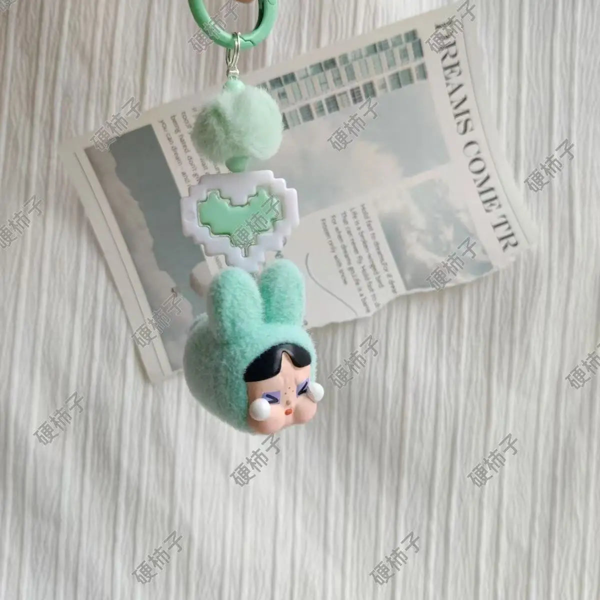 Kawaii Labubu CryBaby Keychain Pendant