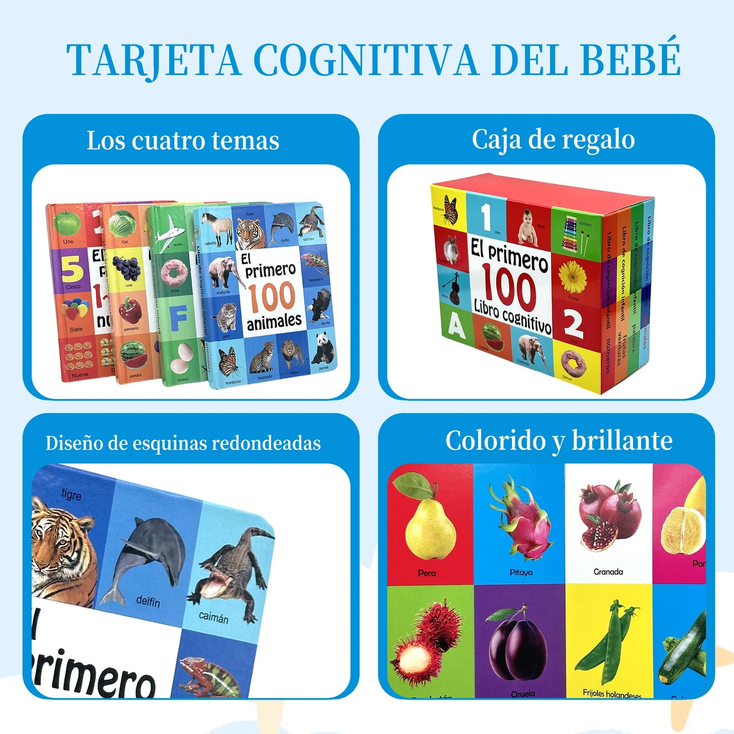Spanish Children's Cognitive Learning Book