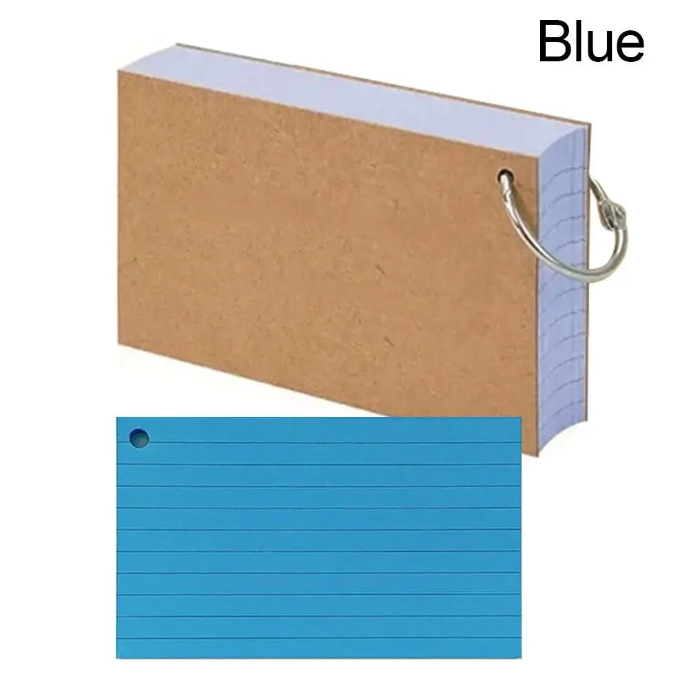 Binder Loose-Leaf Flash Cards