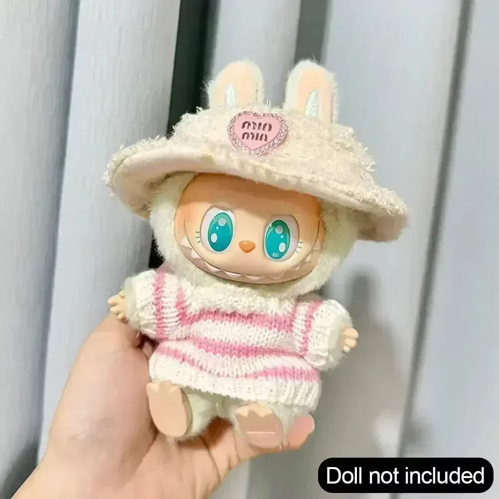 POPMART Labubu V1V2 Doll Bear Outfit Set