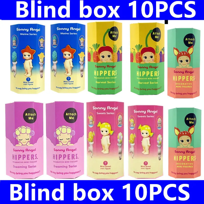 POP MART Labubu Doll Angel Hippers Box