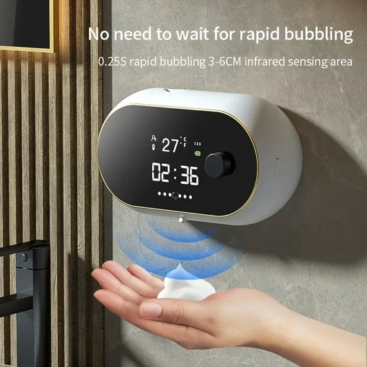 Wall-Mounted LED Touchless Soap Dispenser